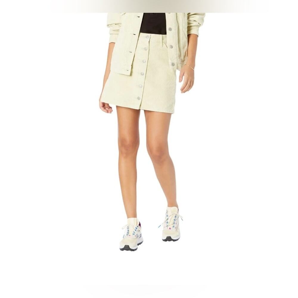 Levi's Button-Front Corduroy Skirt